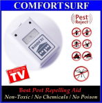 Riddex Plus Digital Pest Repelling Aid -Built in Night LED Light